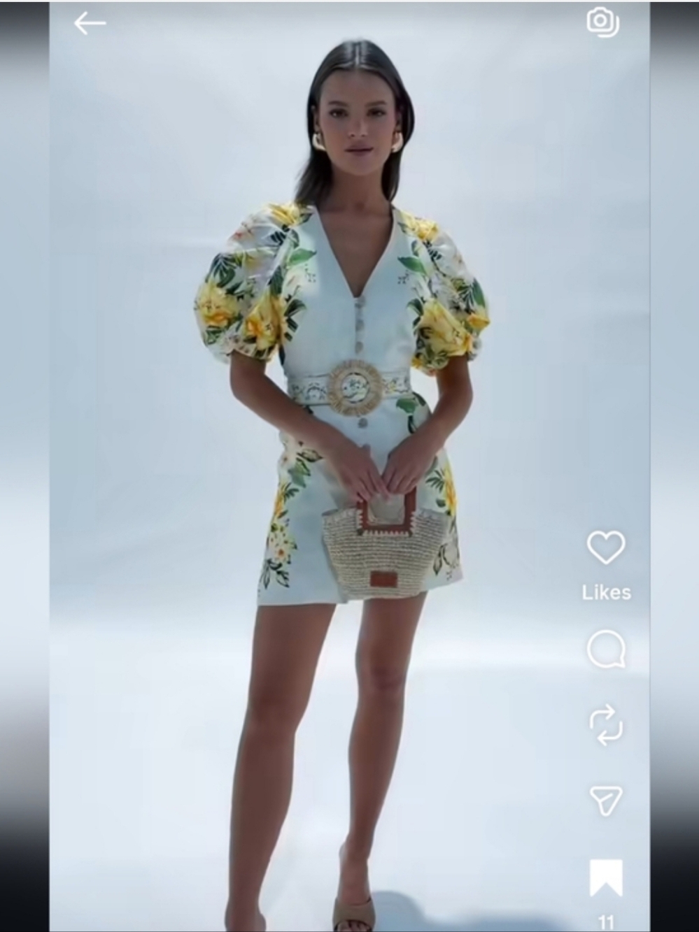 Farm Rio Mini Dress - Picture 2 of 14